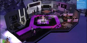 Sims 4 - simple strip club night without any user input