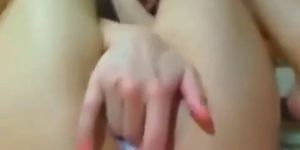 Japanese Lady Fingers Herself to Cumming  Visit JPORNJAPANCOM