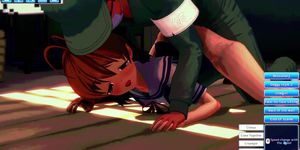 [EmotionCreator] Clannad - Furukawa Nagisa lost virgin and enjoy being creampied by cleaner after school