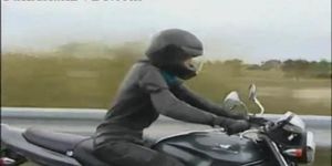 Japanese Girl Rides Dildo Motorcylcle
