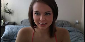 Cute Teen Masturbates To Orgasm On Cam - video 1