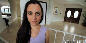 Horny bitch adores hot handjobs - video 33
