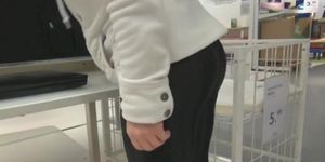 Nice ass in leggings...