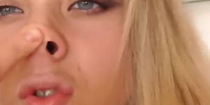 SEXY GIRL NOSE PLAY FETISH