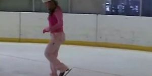 Sexy April - Sweaty at the ice ring