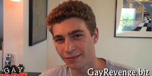 Nice twink fills mouth with cock - video 2