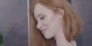 curvy ginger babe from the uk, lenina crowne fucks a big dick
