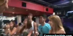 Cock sucking coeds at college party