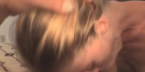 Blonde Aging Street Whore Sucking Dick And Hammered POV