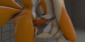 Tails And Cream Shower Sex