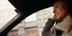 Brunette Kitana gets fucked in both hole - video 1 (Kitana Lure)