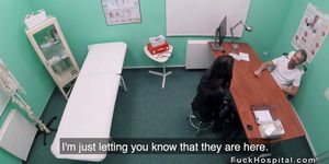 Doctor bangs petite patient in fake hospital