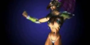 Sexy 3D dance