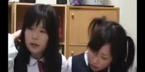 teacher and cute schoolgirl