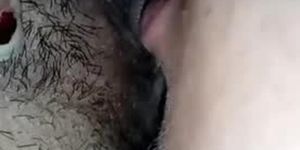 Teen gets maori pussy eaten and cums on dick wearing vibration dick ring