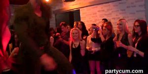 Unusual teens get fully crazy and naked at hardcore party