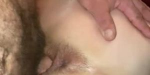 Amateur wife farting cunt anal