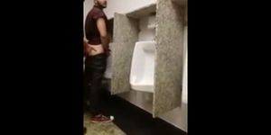 Fucking at the urinal
