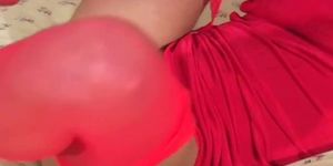 Voluptuous gal in pantyhose - video 28