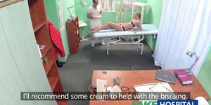 Hot Blonde Loves The Doctors Muscles And Smooth Talking Charm - Vinna Reed