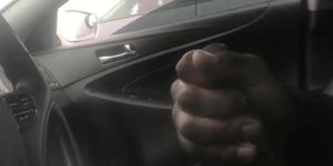 Cum for Black Woman In Car