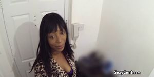 Ebony milf fuck police cock