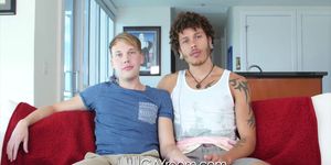 GayRoom Interracial fuck with Parker Michaels and Jay Fine - Gay Room