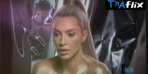 Kim Kardashian West Thong Scene  in Keeping Up With The Kardashians