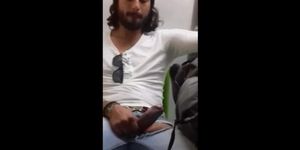 Public masturbation in crowded subway in Mexico