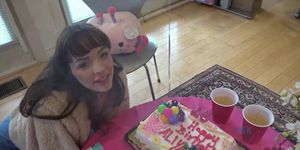 ATK Girlfriends - Aliya's birthday starts with some orgasms, then a date. (Aliya Brynn)