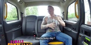 Female Fake Taxi Hot blonde breaks passengers dick during rough fucking (Peter Oh Tool)