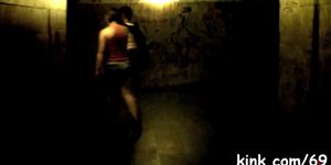 Fighting girls get punished and ass fucked - video 41