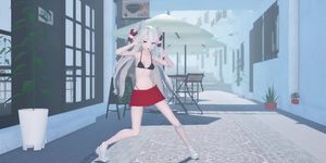 MMD Amatsukaze Kancolle BBF (Submitted by ????MMD)