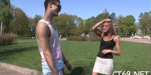 Teen babe pleases her stud - video 33