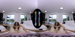 SexBabesVR - Cheeky Pizza Girl with Paula Shy (Paula Lee, Christy Charming)