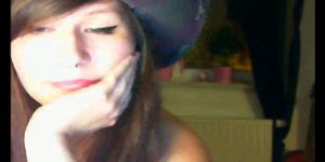 beautiful pierced girl on webcam