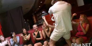 Racy and rowdy orgy party - video 28