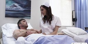 Hot TS Nurse Korra gets her ass banged hard by her patient (Lance Hart, Del Rio, Korra Del Rio)