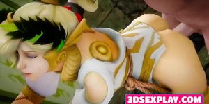 Beautiful Characters from Video Games Gets Brutal Fucks and Creampied