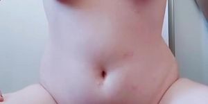 Nude tik tok with a dildo up my tight little pussy