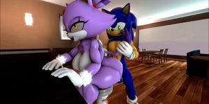 Timing is everything - Sonic SFM (Blaze Sonic)