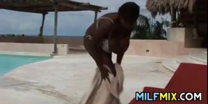 Ebony MILF With Massive Breasts - video 1