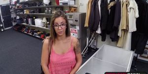 Adorable slut fuck in the pawn shop (Layla London)