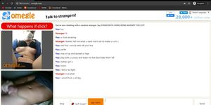Hot teen gets interupted on omegle