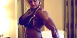 Muscle girl Maryse manios - video 5