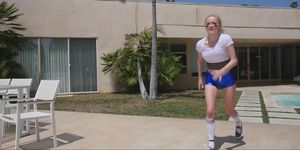 Therealworkout- Hot Blonde Drilled By Big Dick