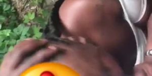 2 best Friend Thots Sucking Dick in the Woods