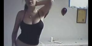 Big bouncing Canadian boobs