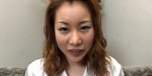 ALL JAPANESE PASS - Ayumi Natsukawa sticks fingers in her nooky