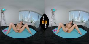 VR 180 - Milana Ricci Working out at Home